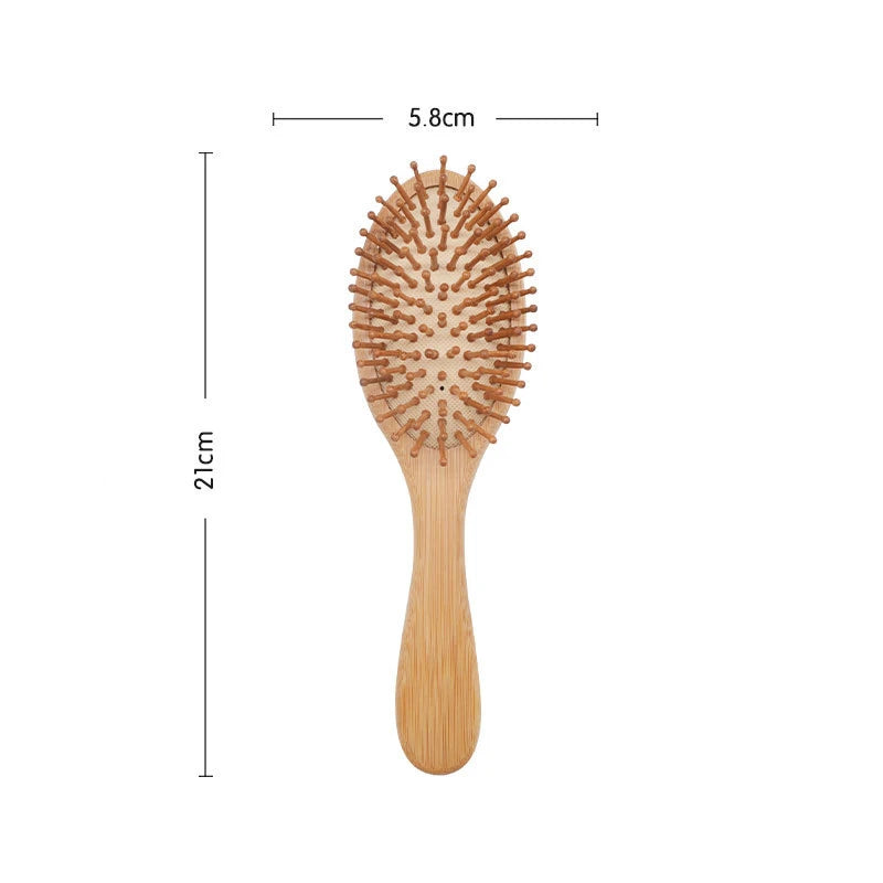 Brosse à Cheveux en Bambou