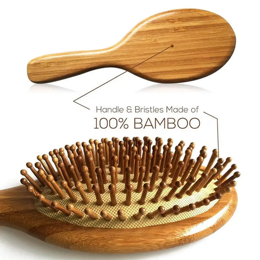 Brosse à Cheveux en Bambou